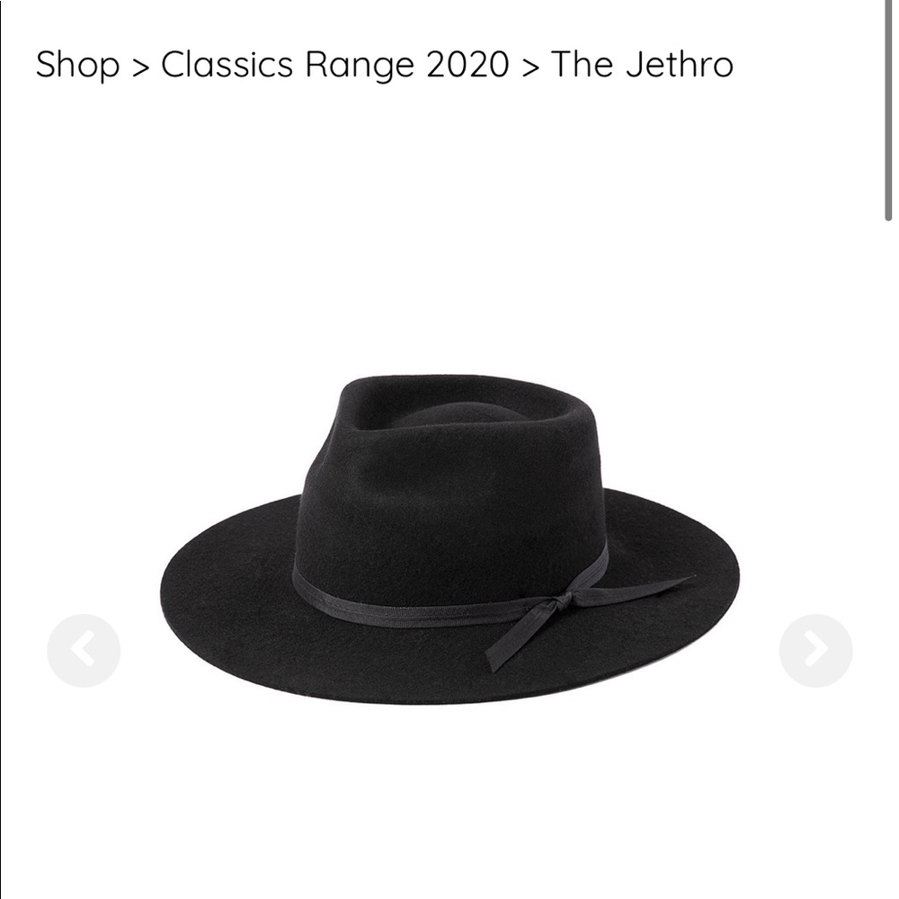 Lack of Color Black Jethro Hat- Size Medium (57cm)
